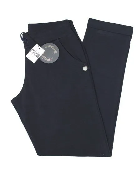 Pantalone in cotone leggerissimo - blu