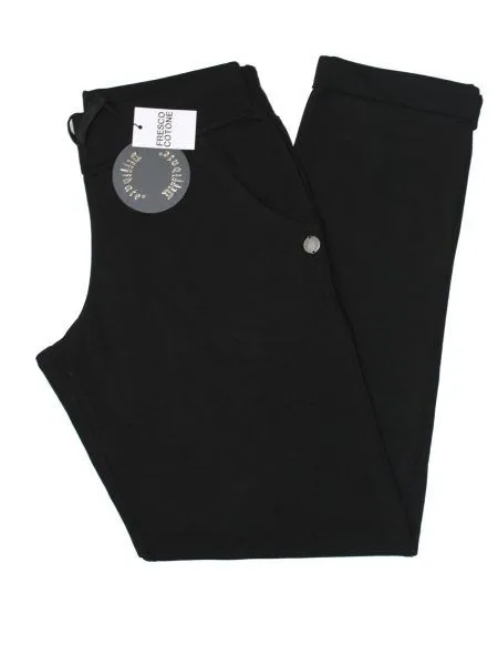 Pantalone in cotone leggerissimo - nero