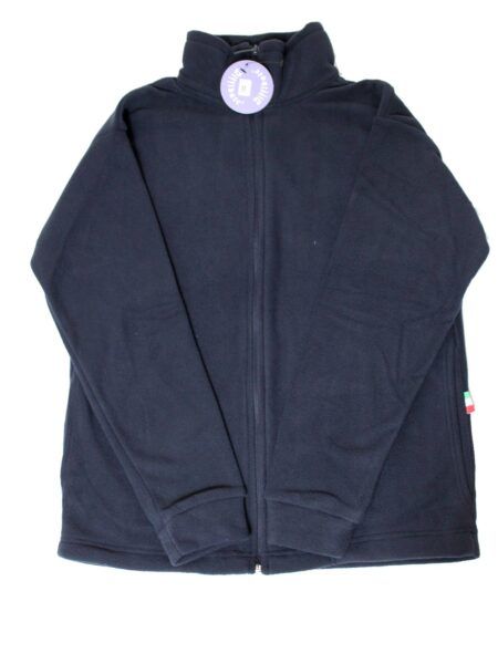 Giubbino in pile - blu