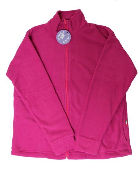 Giubbino in pile - fuxia