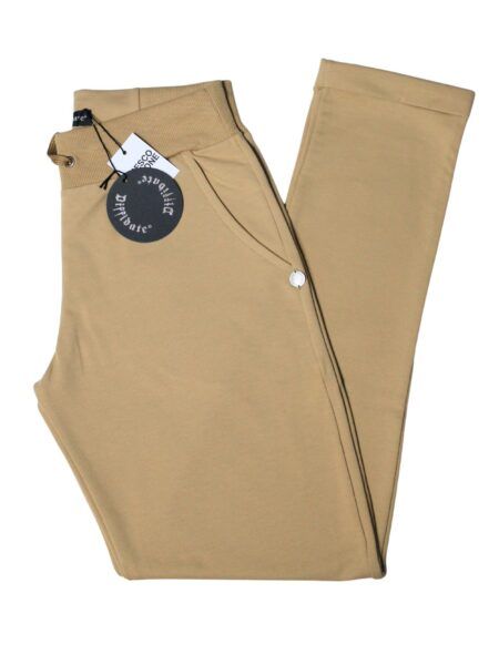 Pantalone in fresco cotone - beige