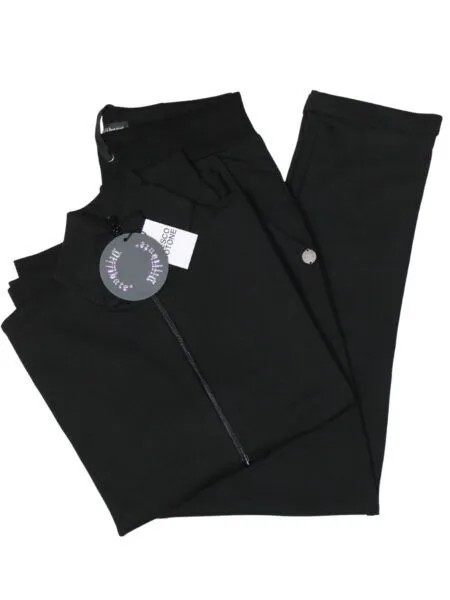 TUTA in fresco cotone -  nero