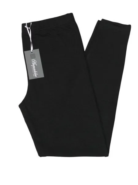 Fuseaux in fresco cotone - nero