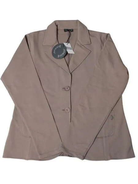 Giacca con bottoni - tortora