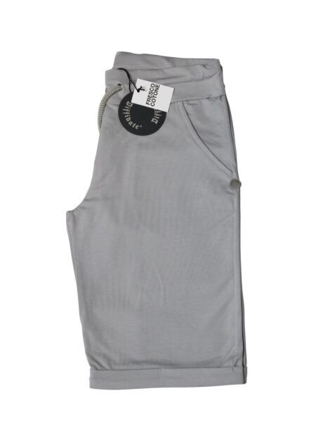 BERMUDA in fresco cotone - ghiaccio