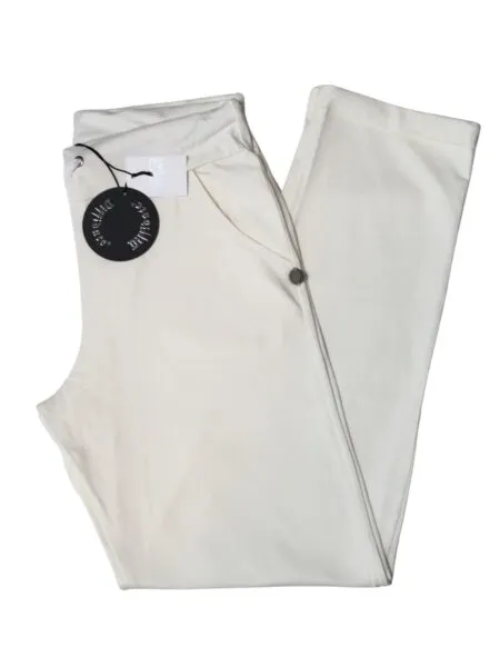 Pantalone in cotone leggerissimo - bianco