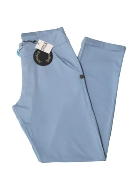 Pantalone in cotone leggerissimo - celeste