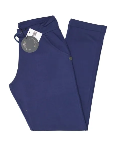 Pantalone in cotone leggerissimo - indaco