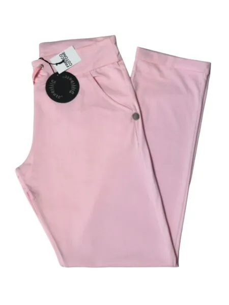 Pantalone in cotone leggerissimo - rosa tenue