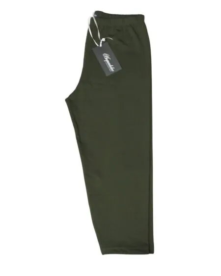 Fuseaux pinocchietto in fresco cotone - verde