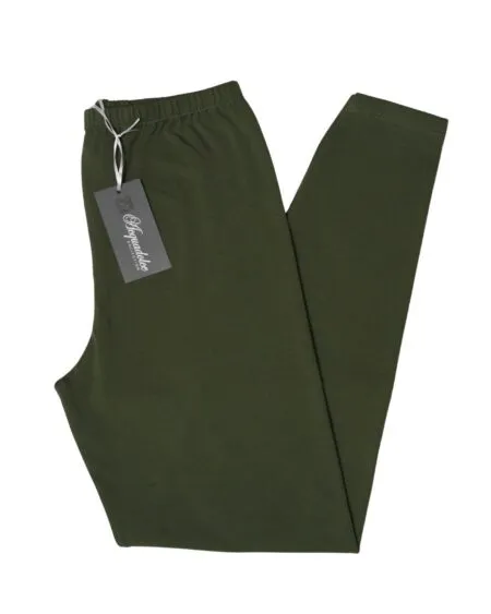 Fuseaux in fresco cotone - verde