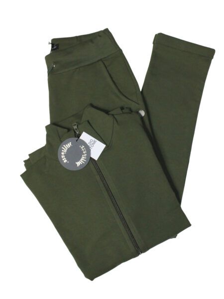TUTA in caldo cotone - verde bosco