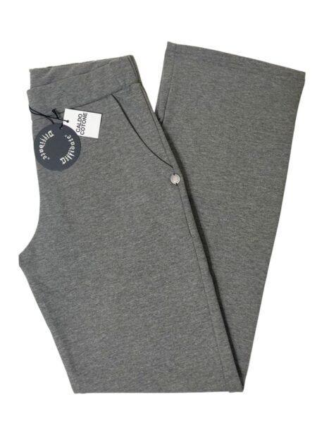 Pantapalazzo in caldo cotone - grigio